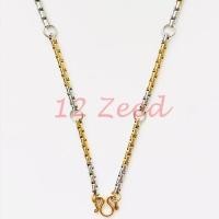 ราคา สร้อยคอห้อยพระ 5 องค์ งาน 2 กษัตริย์ ลายผ่าหวายยาวขนาด 4 มิล งานทองเลเซอร์ สแตนเลสแท้ 100% สร้อยสวมคอ เครื่องประดับ (8469719507)