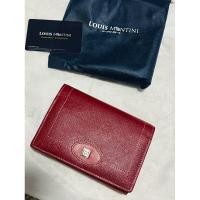 ราคา กระเป๋าสตางค์ 3พับ สีแดงดำ หลุยมอนตินี่ หนังแท้ ซาฟิโน่ (27022889034)