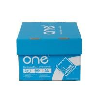 ราคา ONE กระดาษต่อเนื่อง ไม่มีเส้น ขนาด 9 x 11 นิ้ว 3 ชั้น (22869392400)