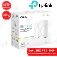 ราคา TP-Link Deco BE65 (Pack-2) BE11000 Whole Home Mesh Wi-Fi 7 System(Tri-Band) ของแท้ ประกันศูนย์ Lifetime Warranty (25139020383)