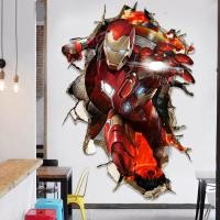 ราคา อัญมณี- H9 IRONMAN 90x60 WALLSTICKER SUPERHERO CHILDRENS สติ๊กเกอร์ AVENGER สติ๊กเกอร์ WALL STICKER WALL STICKER STICKER IRON MAN สติ๊กเกอร์ IRONMAN STICKER (27259952139)