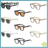 ราคา Backstagereat Black Shades, Ins Square Frame แว่นกันแดดขนาดใหญ่, ฤดูร้อน UV Protection Outdoor Sun Glasses สําหรับผู้หญิงและผู้ชาย (26832865017)