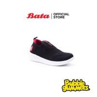 ราคา Bata บาจา ยี่ห้อ Bubble Gummers รองเท้าผ้าใบ สนีคเคอร์ รองเท้าใส่เล่นกีฬา สำหรับเด็กผู้ชาย รุ่น Flex4u สีดำ 1596540 (10934234005)
