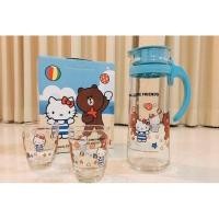 ราคา ชุดเหยือกน้ำ พร้อมแก้ว 2 ใบ ลายการ์ตูน ของพรีเมี่ยมเซเว่น (1438507921)