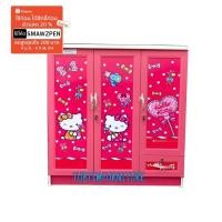 ราคา ตู้เสื้อผ้าเด็ก 3 บาน คิตตี้ (7902923253)