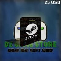 ราคา Steam Wallet 25 USD Code (24850334078)