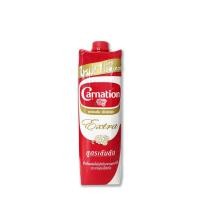 ราคา Carnation Extra นมสดคาร์เนชั่น extra นมข้นจืด ขนาด1Lt (28626719379)