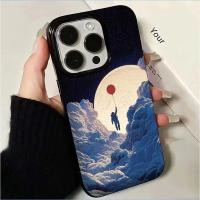 ราคา เคสไอโฟน13 นักบินอวกาศการ์ตูนพระจันทร์สีทอง For IPhone 17 13 16 15 12 14 Pro Max XR 7Plus SE2 X 16 15 Plus XS Max 12MINI (57153171232)