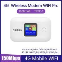 ราคา Pocket WiFi ใส่ซิม Wireless 3000mAh 4G Router SIM AIS True NT เราเตอร์ใส่ซิม 5G เราเตอร์ WiFi ใส่ซิม (24641822598)
