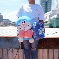 ราคา ตุ๊กตา หมอนผ้าห่ม Doraemon โดเรม่อน ตัวนุ่ม ท่านั่ง ถือโบว์ 18นิ้ว (100x150cm) โดเรมอน โดราเอม่อน โดราเอมอน (9676524736)