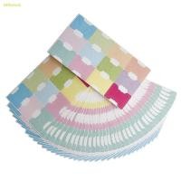 ราคา ตกลง สติกเกอร์ฉลากกาวฉลากดัชนีสี 120 ชิ้นฉลากดัชนีเขียนได้ (52250915850)