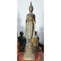 ราคา พระบูชาหลวงพ่อวัดบ้านแหลม ขนาดสูงประมาณ11นิ้วฐานกว้างประมาณ2นิ้วบาตรถอดได้ (26387034623)