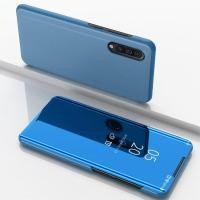 ราคา Samsung Galaxy A30S Flip Clear View Standing Luxury Cover Mirror Case Casing (29287906667)