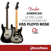 ราคา Fender American Ultra Luxe Stratocaster HSS Floyd Rose กีตาร์ไฟฟ้า ประกันศูนย์ Music Arms (26021253790)
