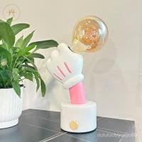 ราคา ห้องนอนการ์ตูนมิกกี้ถือโคมไฟตั้งโต๊ะห้องเด็กตกแต่งสร้างสรรค์โคมไฟข้างเตียงมิกกี้เมาส์ชาร์จไฟกลางคืน TS2H (24051472423)