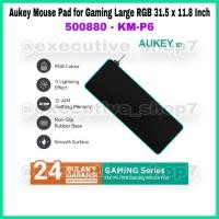 ราคา Aukey แผ่นรองเมาส์สําหรับเล่นเกม RGB ขนาดใหญ่ 31.5 x 11.8 นิ้ว - 500880 - KM-P6 (41870044320)