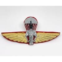 ราคา เครื่องหมายปีกร่มทบ. ปีกเอราวัณ แบบโลหะขาหมุด (13083541360)