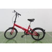 ราคา จักรยานพับได้ญี่ปุ่น - ล้อ 20 นิ้ว - ไม่มีเกียร์ - สีแดง [จักรยานมือสอง] (17456327661)