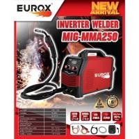 ราคา EUROX ตู้เชื่อม 2 ระบบ INVERTER WELDER รุ่น MIG-MMA250 ตู้เชื่อม ยูร็อค งานเชื่อม ช่างเชื่อม เชื่อม สินค้ามีประกัน (19644056572)
