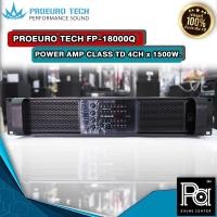 ราคา PROEURO TECH FP-18000Q 4 Channel POWER AMP CLASS TD 4CH x 1500W. PROEUROTECH FP18000Q 4 แชลแนล เพาเวอร์แอมป์ สเตอริโอ (3769836347)