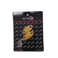 ราคา อุดกระจก อุดกระจกแต่ง CBR150 CBR250 CBR300 CBR500 CBR650 สีทอง (19457409313)