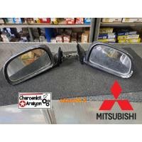ราคา กระจกมองข้าง ของเก่ามือสอง Mitsubishi มิตซูบิชิ Lancer E-CAR CK2 CK5 สีดำ ปรับมือ ธรรมดา ปี 1992-1996 L/R ชิ้นละ (54202354858)