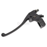 ราคา Motorcycle 1'' 25mm Black Chrome Left Clutch Lever For Honda Magna Steed VLX 400/600 Shadow 250 400 (54253637323)