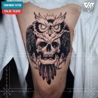 ราคา [OLD-528] รอยสักนกฮูกชั่วคราว (45102196301)