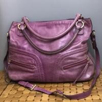 ราคา กระเป๋าสะพายหนังแท้ SAZABY สินค้าญี่ปุ่นมือสอง (5515537818)