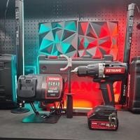 ราคา Keyang สว่านไร้สาย (พร้อมแบตเตอรี่) 18V 5.0Ah รุ่น DM20BLH-100E