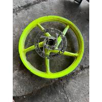 ราคา ล้อแม็กหน้าเวฟ110i แท้ มือสอง ตัวไมล์ดิจิตอล ล้อทำสีมา (41528048529)