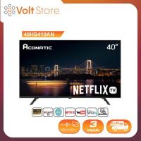 ราคา Aconatic LED Netflix TV Smart TV HD (Netflix v5.3) สมาร์ท ทีวี ขนาด 40 นิ้ว รุ่น 40HS410AN (17195755185)
