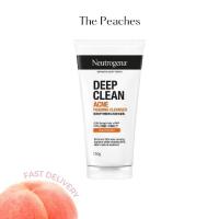 ราคา Neutrogena นูโทรจีนา โฟมล้างหน้า ดีพคลีน แอคเน่ โฟมมิ่ง คลีนเซอร์ 150กรัม Neutrogena DeepClean Acne Facial Cleanser 150. (26523269057)