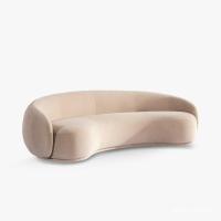 ราคา โซฟา โซฟา โซฟา Minimalist Moon โค้งโมเดิร์น Influencer Designer สไตล์เม็ดมะม่วงหิมพานต์อิตาเลี่ยนรูปพิเศษ Lamb ขนแกะครีม MRO6 (46401664416)