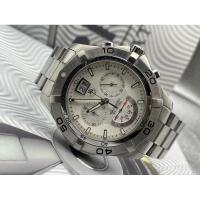 ราคา Tag Heuer Aquaracer Grande Date Silver Dial Men's Watch Ref.CAF101B (23775534816)