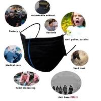 ราคา หน้ากากกันฝุ่น PM 2.5 ชิ้นละ 5.- หน้ากากอนามัยคาร์บอนดำ หนาพิเศษ (1882958324)