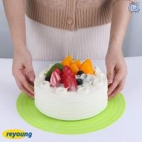 ราคา REYOUNG แผ่นรองแผ่นเสียงเค้กขนาด 12 นิ้ว แผ่นภาชนะทนอุณหภูมิสูงไม่ติดพร้อมสเกลขนาด (52754801120)