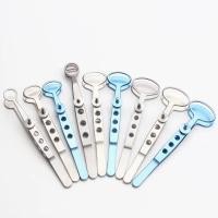ราคา Titanium Stainless steel Chalazion Forceps ophthalmic Eyelid instrument (47901137025)