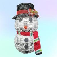 ราคา K98M - ตะกร้าหวายตุ๊กตาหิมะ M 15-19x36 ซม. hampers ตัวอักษรพัสดุ olaf ตุ๊กตาหิมะ ของที่ระลึกคริสต์มาส คริสต์มาส santa ตกแต่งบ้าน photoshoops (51454601204)