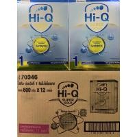 ราคา [ขายยกลัง-12กล่อง] นมผง HI-Q SuperGold 1 600 g ไฮคิว ซูเปอร์โกลด์ สูตร 1 SYNBIO PROTEQ 600 กรัม (10384945592)