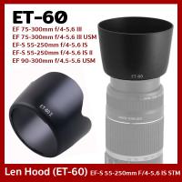 ราคา Hood ET-60 ทรงกระบอก for Lens Canon EFs 55-250, EF 75-300, EF 90-300s Canon 55-250 (970180837)