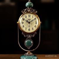 ราคา นาฬิกาตั้งโต๊ะตั้งโต๊ะตกแต่งสไตล์ใหม่ห้องนั่งเล่นอเมริกันตกแต่งสไตล์ยุโรปนาฬิกาย้อนยุค2025สก์ท็อปลูกตุ้มนาฬิกานาฬิกานาฬิกาตั้งโต๊ะ อาร์คิวอาร์ (46252120365)