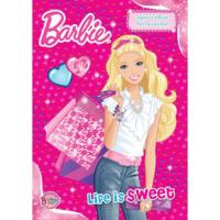 ราคา Barbie Life is sweet สมุดระบายสีและกิจกรรมแสนสนุก บาร์บี้ 25716 [BK] (12998141112)