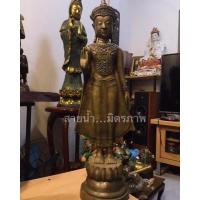 ราคา พระบูชาปางประทานพรศิลปะอยุธยาเนื้อทองเหลือง (16301228041)