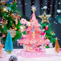 ราคา เลโก้กล่องดนตรีต้นคริสต์มาส ต้นคริสต์มาสคริสตัล กล่องดนตรี เลโก้ต้นคริสต์มาส Christmas tree (24100607352)