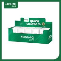 ราคา MINIMO CGQ01 [1 กล่องมี 10 ชิ้น] อะแดปเตอร์ชาร์จ// อะแดปเตอร์ชาร์จชาร์จเร็ว 18W (29187927148)