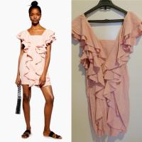 ราคา ชุดเดรส Topshop ผ้าลินิน size 10uk (40570683973)