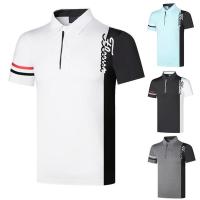 ราคา ♞【Titleist】เสื้อยืดโปโลแขนสั้น ระบายอากาศ แบบแห้งเร็ว เหมาะกับฤดูร้อน สําหรับผู้ชาย ใส่เล่นกีฬากอล์ (26386597259)
