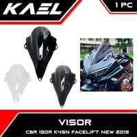 ราคา Visor Cbr 150R K45N Facelift ใหม่ 2019 กระจก Winsil Winshild Wind ใหม่ (57803027012)