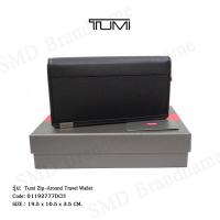 ราคา TUMI กระเป๋าสตางค์ใบยาวผู้ชาย รุ่น Tumi Zip-Around Travel Wallet Code: 01192777DCH (14860574003)
